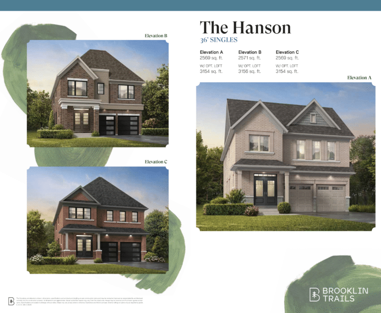 The Hanson 36-foot detached home with loft