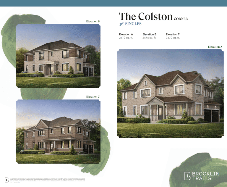 The Colston 36-foot corner-lot detached home